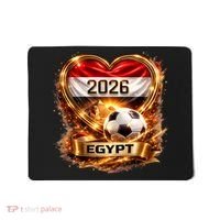 Love Egypt 2026 Heart Soccer Fan Mousepad thumb 0