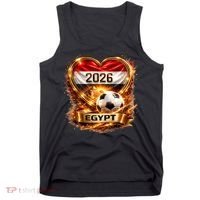 Love Egypt 2026 Heart Soccer Fan Tank Top thumb 0