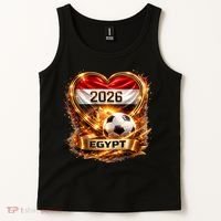 Love Egypt 2026 Heart Soccer Fan Tank Top thumb 2