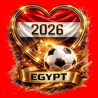 Love Egypt 2026 Heart Soccer Fan Santa Hat thumb 1
