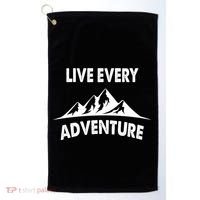 Live Every Adventure Golf Towel thumb 0