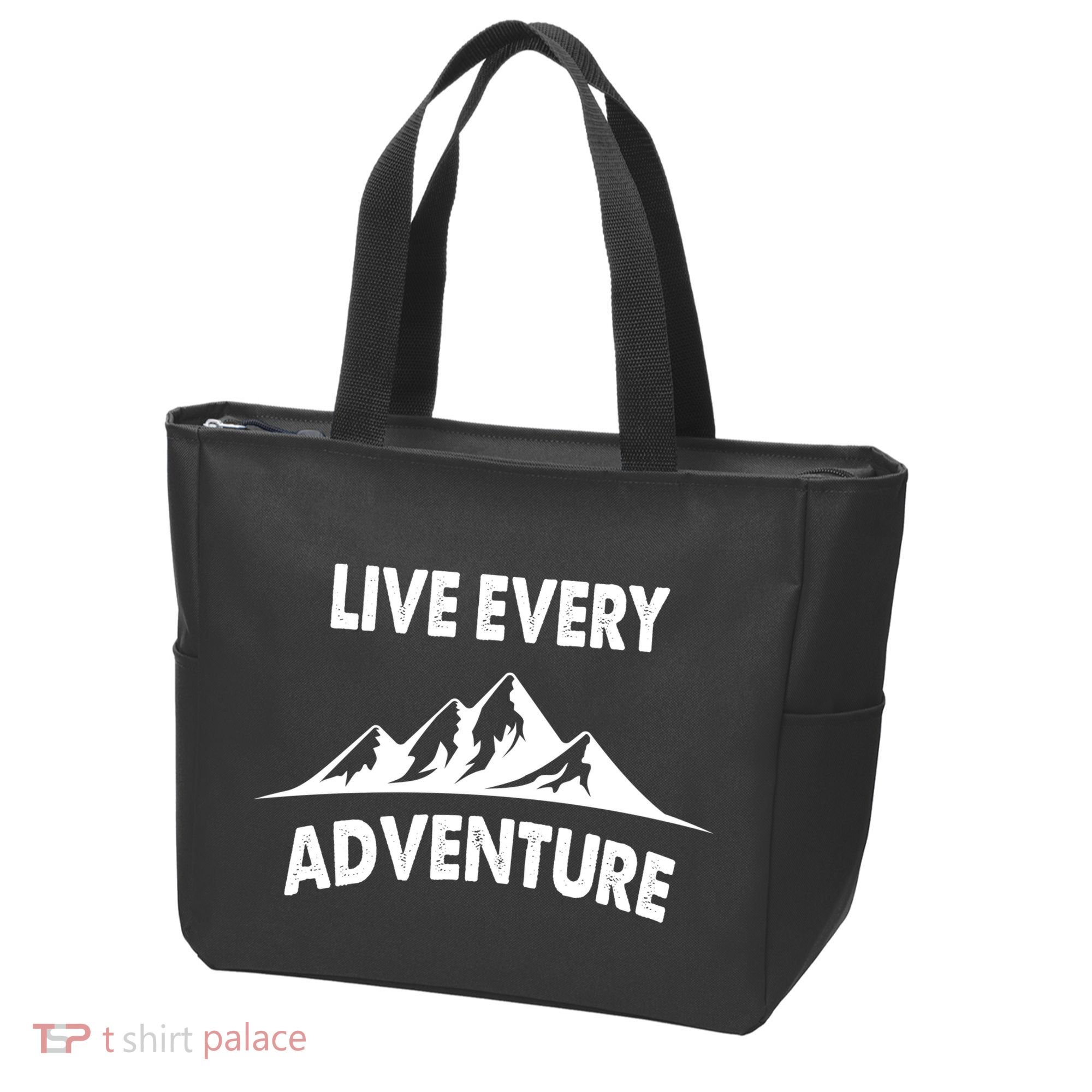 Live Every Adventure Tote Bag