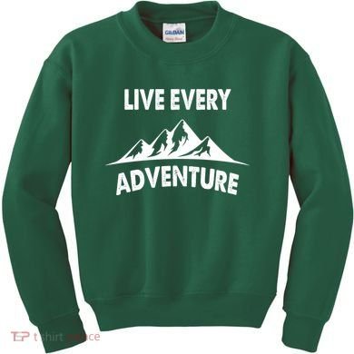 Live Every Adventure Kids Sweatshirt