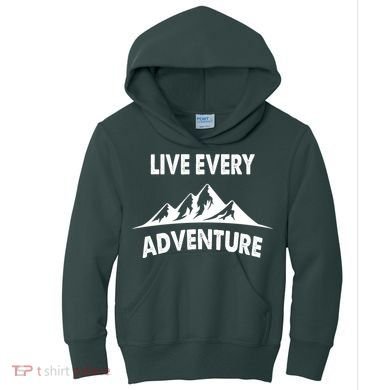 Live Every Adventure Kids Hoodie