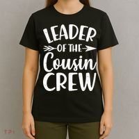 Leader Of The Cousin Crew Matching Family shirts T-Shirt thumb 4