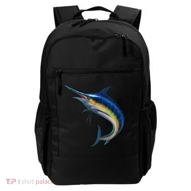 Leaping Blue Marlin Backpack