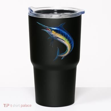 Leaping Blue Marlin Tumbler