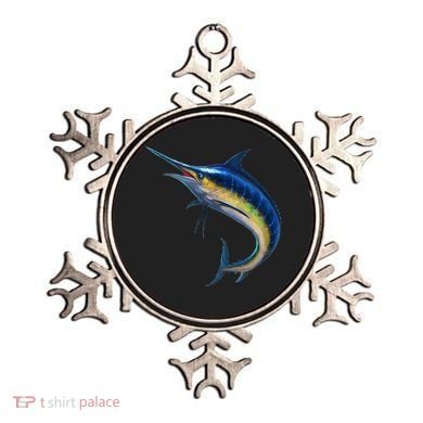 Leaping Blue Marlin Ornament