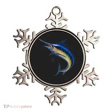 Leaping Blue Marlin Ornament
