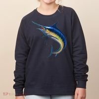 Leaping Blue Marlin Women's Sweatshirt thumb 0