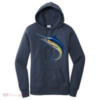 Leaping Blue Marlin Women's Hoodie thumb 0