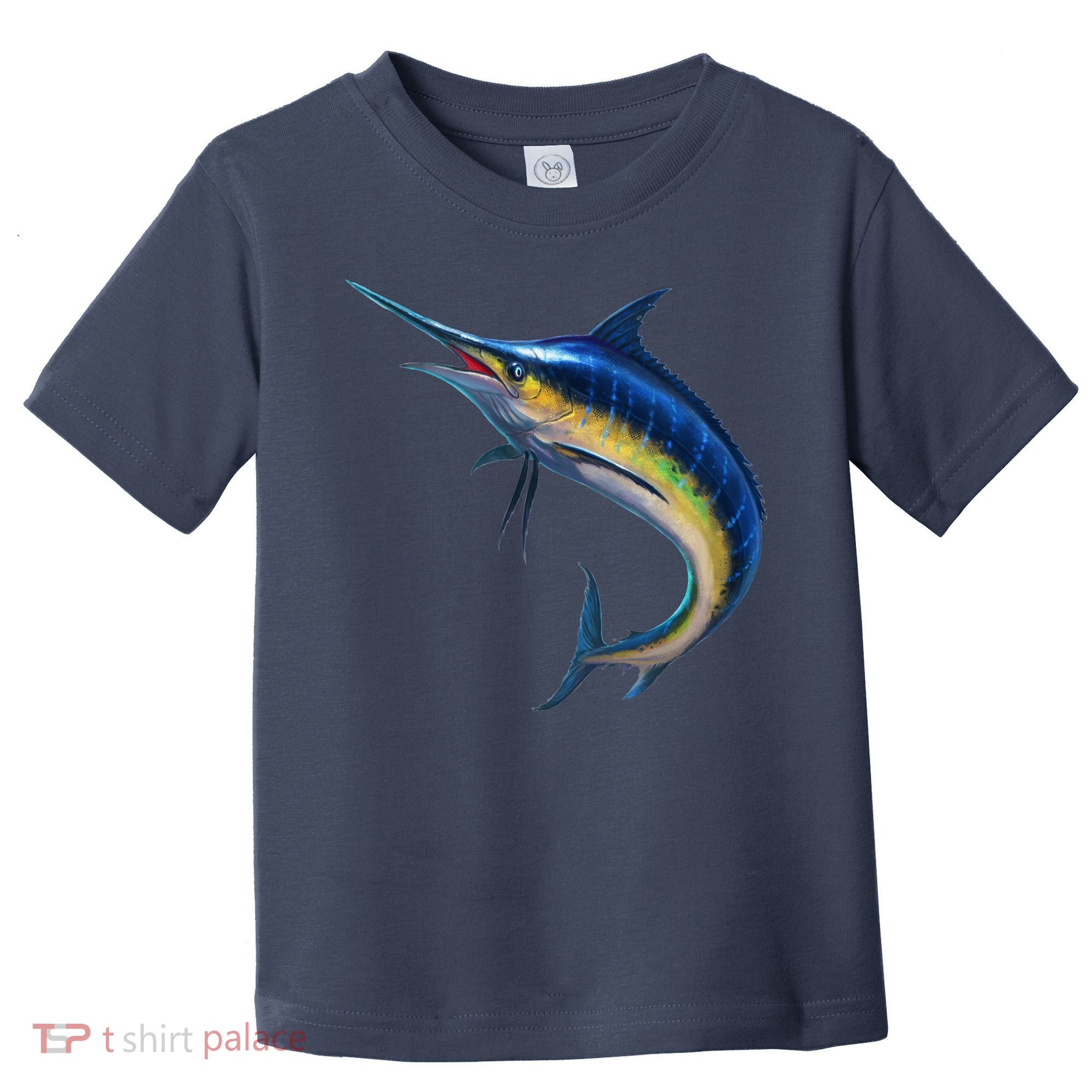 Leaping Blue Marlin Toddler T-Shirt