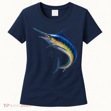 Leaping Blue Marlin Women's T-Shirt
