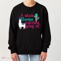Learning Llama Women's Sweatshirt thumb 0