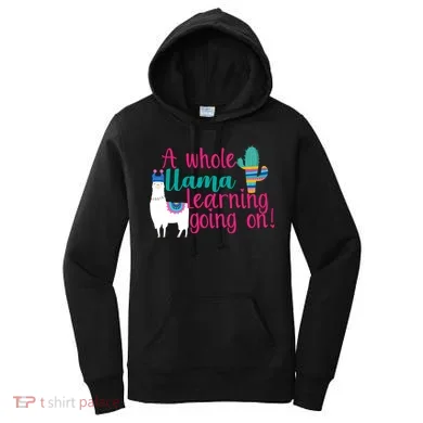 Learning Llama Women's Hoodie