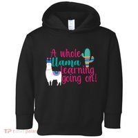 Learning Llama Toddler Hoodie thumb 0