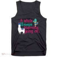 Learning Llama Tank Top thumb 0