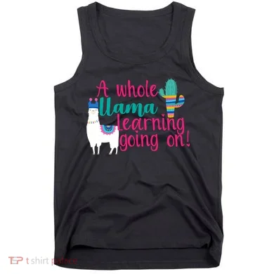 Learning Llama Tank Top