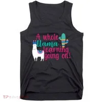 Learning Llama Tank Top thumb 0