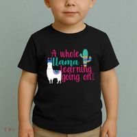 Learning Llama Toddler T-Shirt thumb 2