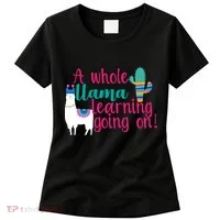 Learning Llama Women's T-Shirt thumb 0