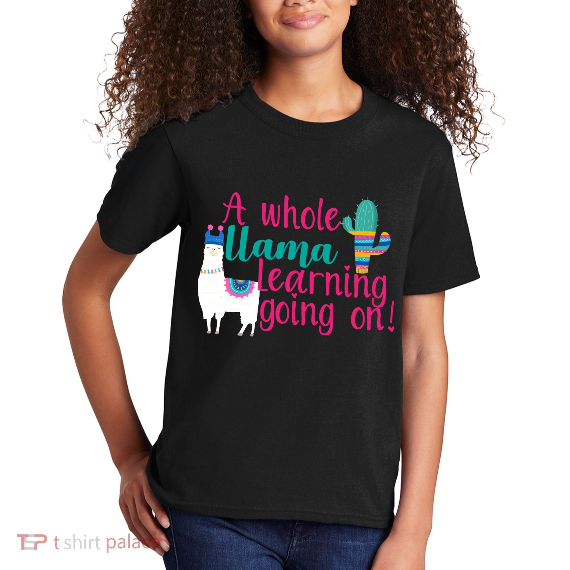 Learning Llama Kids T-Shirt