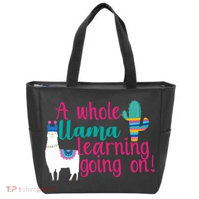 Learning Llama Tote Bag