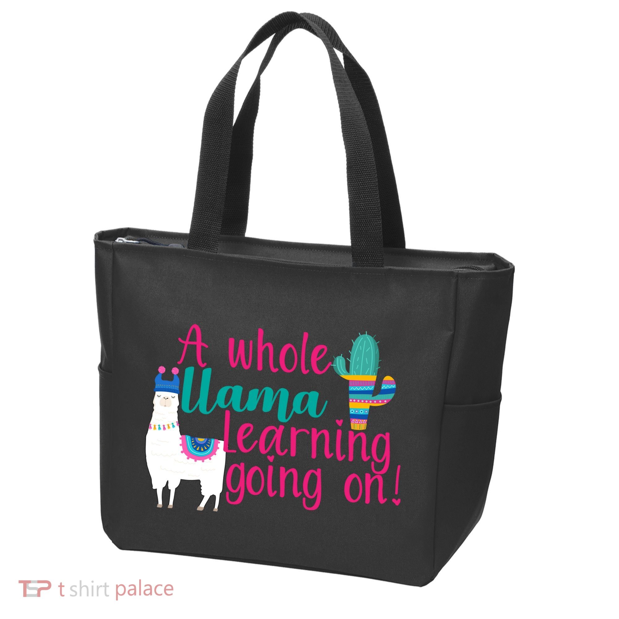 Learning Llama Tote Bag