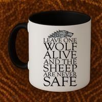 Leave One Wolf Alive And The Sheep Are Never Safe Coffee Mug thumb 2