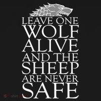 Leave One Wolf Alive And The Sheep Are Never Safe Ornament thumb 1