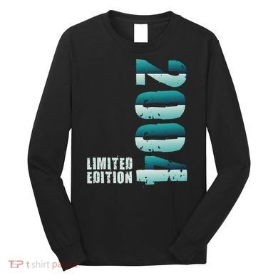 Limited Edition Birthday Made In 2004 Funny Gift Long Sleeve Shirt