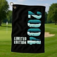 Limited Edition Birthday Made In 2004 Funny Gift Golf Towel thumb 1