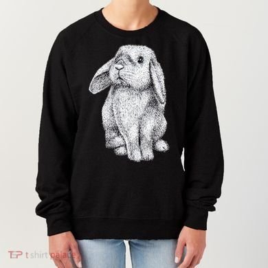 Lop Eared Bunny Rabbit Cute Gift Women's Sweatshirt