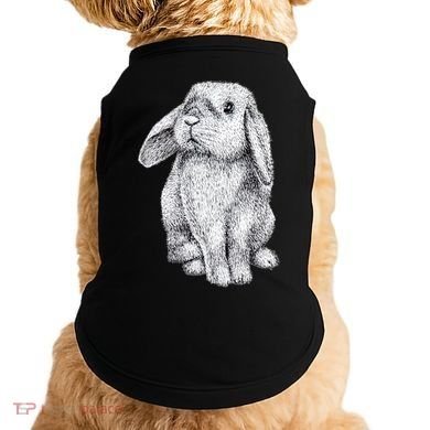 Lop Eared Bunny Rabbit Cute Gift Doggie Tank