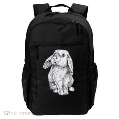 Lop Eared Bunny Rabbit Cute Gift Backpack