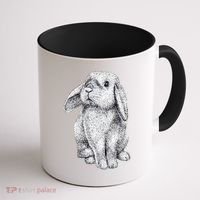 Lop Eared Bunny Rabbit Cute Gift Coffee Mug thumb 1