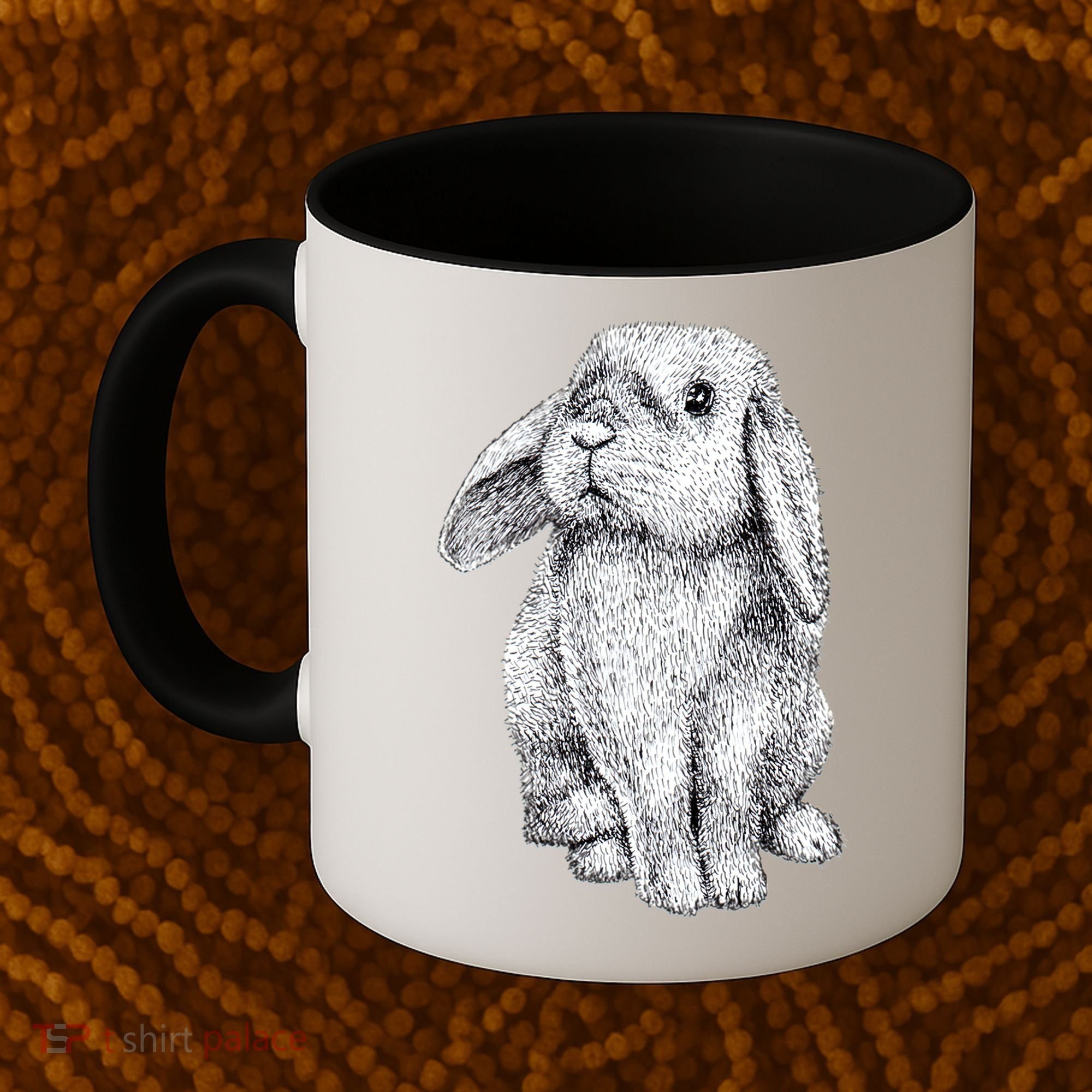 Lop Eared Bunny Rabbit Cute Gift Coffee Mug