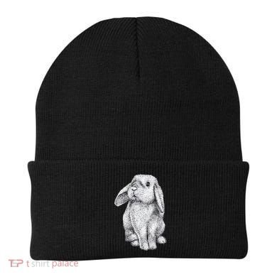 Lop Eared Bunny Rabbit Cute Gift Beanie