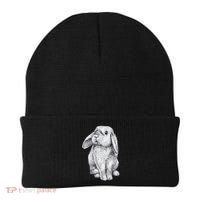 Lop Eared Bunny Rabbit Cute Gift Beanie thumb 0