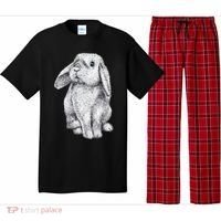 Lop Eared Bunny Rabbit Cute Gift Pajama Set thumb 0