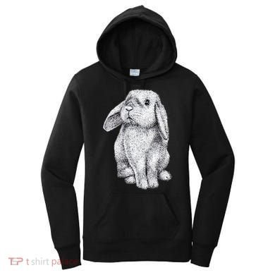 Lop Eared Bunny Rabbit Cute Gift Women's Hoodie