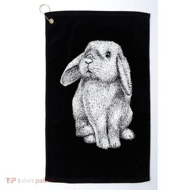 Lop Eared Bunny Rabbit Cute Gift Golf Towel