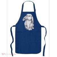 Lop Eared Bunny Rabbit Cute Gift Apron thumb 0