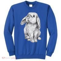 Lop Eared Bunny Rabbit Cute Gift Sweatshirt thumb 0