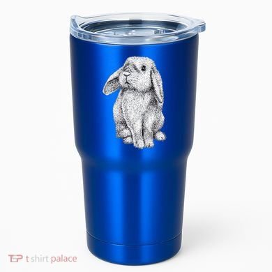 Lop Eared Bunny Rabbit Cute Gift Tumbler