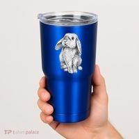 Lop Eared Bunny Rabbit Cute Gift Tumbler thumb 2