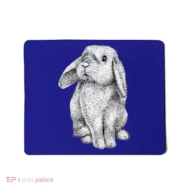 Lop Eared Bunny Rabbit Cute Gift Mousepad