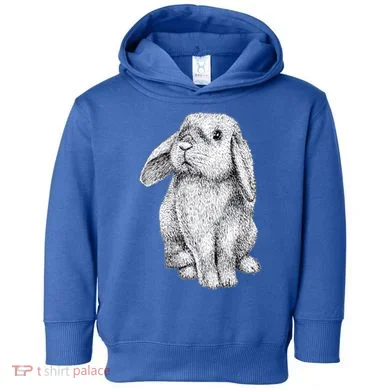 Lop Eared Bunny Rabbit Cute Gift Toddler Hoodie