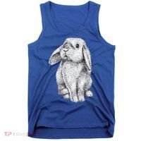 Lop Eared Bunny Rabbit Cute Gift Tank Top thumb 0