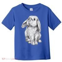 Lop Eared Bunny Rabbit Cute Gift Toddler T-Shirt thumb 0